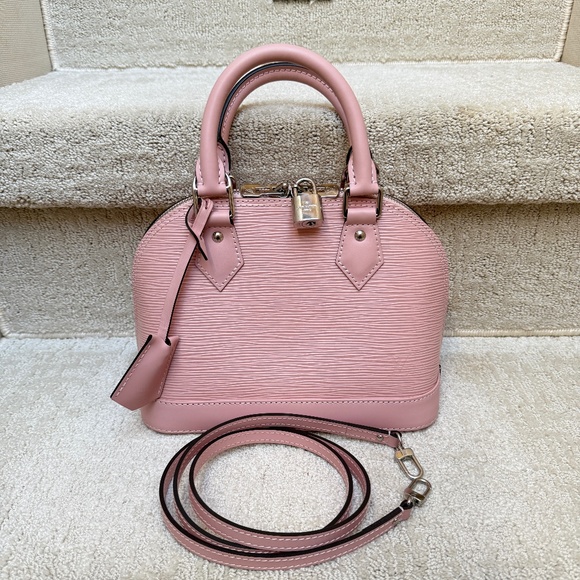 Louis Vuitton Epi Alma BB in Baby Pink - Picture 1 of 8